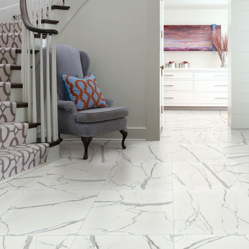 white tile floor from BOOTH FLOORING INC in Tolland, CT